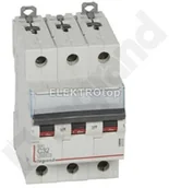 Bezpieczniki elektryczne - Legrand 407862 WYŁ. NADPRĄDOWY S303 DX3 6000A C32 3P - miniaturka - grafika 1