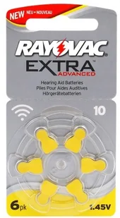 Rayovac 6 x baterie do aparatów słuchowych Extra Advanced 10 MF - Baterie i akcesoria Rayovac 6 x baterie do aparatów słuchowych Extra Advanced 10 MF - Baterie i akcesoria - miniaturka - grafika 2