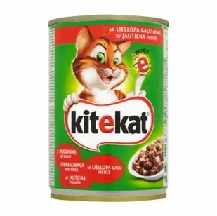 Kitekat Z WOŁOWINĄ 400g - Mokra karma dla kotów - miniaturka - grafika 4