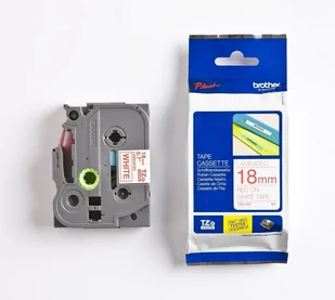 Brother Taśma 18mm RED ON WHITE - Akcesoria do kas i terminali - miniaturka - grafika 9