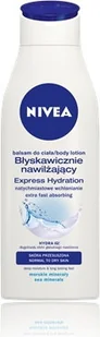 Nivea Błyskawicznie nawilżający balsam do ciała 400ml - Balsamy i kremy do ciała - miniaturka - grafika 2