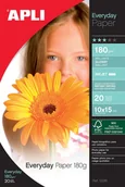 Papier do drukarek - Apli Papier fotograficzny Everyday Photo Paper, 10x15cm, 180gsm, błyszczący, 20a - miniaturka - grafika 1