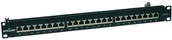 Panele krosownicze - Intellinet Network Solutions patch panel 19" 24 porty STP kat. 6 czarny (720038) - miniaturka - grafika 1