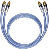 Kable - Oehlbach Kabel audio Cinch 13206 [2x Złącze męskie cinch 2x Złącze męskie cinch] 2 m niebieski - miniaturka - grafika 1