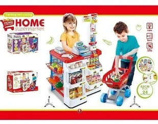 Anek Supermarket Zestaw z koszykiem i czytnikiem - Zabawy w naśladowanie dorosłych Anek Supermarket Zestaw z koszykiem i czytnikiem - Zabawy w naśladowanie dorosłych - miniaturka - grafika 1