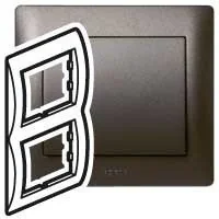 Legrand Sistena Life Ramka 2krotna PIONOWA 771206 - Klawisze i ramki - miniaturka - grafika 3