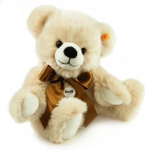 Steiff Bobby Schlenker-Teddy miś - 40 cm - miś pluszowy z kokardką - przytulanka dla dzieci - miękki i nadający się do prania - kremowy (013478) 013478 - Maskotki i pluszaki - miniaturka - grafika 2
