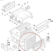 Części i akcesoria do maszyn rolniczych - CNH FILTR KABINY NEW HOLLAND 87314367 - miniaturka - grafika 1