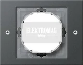 Klawisze i ramki - Gira TX_44 ANTRACYT Ramka X1 [021167] - miniaturka - grafika 1