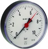 Akcesoria grzewcze - Afriso Manometr RF63 poziomy 1/4 0-10 BAR 63539 - miniaturka - grafika 1