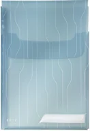 Koszulki na dokumenty - Leitz Folder poszerzany COMBIFILE A4 niebieski transparentny 200 - N1243 NB-5456 - miniaturka - grafika 1