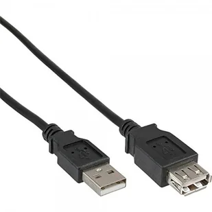 InLine Kabel USB USB A/A 3m Czarny 34603B - Kable USB - miniaturka - grafika 2
