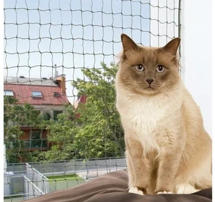 Trixie Siatka na okno zielona 2x1,5m [44291] 11754 - Pozostałe akcesoria dla kotów - miniaturka - grafika 2