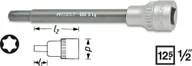 Klucze i nasadki - Hazet Gniazdo wkładki do bitów 1/2" 12.5 mm) 992SLG-T40 TORX Długość netto 138 mm T 40 - miniaturka - grafika 1