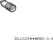 Pozostałe oświetlenie - Schneider Electric dl1ce048 lampy, żarówka, BA9S, 48 V - miniaturka - grafika 1