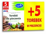 Folia, papier śniadaniowy, serwetki - Stella TOREBKI D/PIECZ.5SZ+5SZT GR (A2-W-0432) - miniaturka - grafika 1
