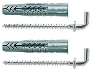 Fischer Kołki rozporowe UX uniwersalne z hakami z kołnierzem 10 x 60 mm 2 szt. - Kołki - miniaturka - grafika 2