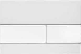 Tece square przycisk spłukujący do WC-szkło białe, przyciski białe 9.240.800 - Przyciski spłukujące - miniaturka - grafika 7