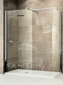 Ścianki i drzwi prysznicowe - Novellini Ścianka prysznicowa Giada H stała 100 cm GIADAH100-1B - miniaturka - grafika 1