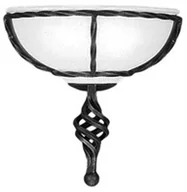 Lampy ścienne - Elstead Lighting Kinkiet Pembroke PB/WU BLK 1 PB/WU Czarny - miniaturka - grafika 1