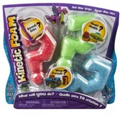 Masy plastyczne - Kinetic Sand Multi 3- Pak czerwona/zielona/niebieska JILIBZ0UF009979 - miniaturka - grafika 1