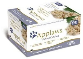 Applaws Zestaw próbny Cat Pot, 8 x 60g - Wariacje drobiowe - Mokra karma dla kotów - miniaturka - grafika 2