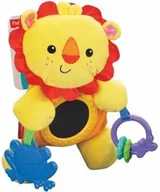 Zawieszki dla dzieci i niemowląt - Fisher Price Zawieszka Lew z lustereczkiem BBT68 - miniaturka - grafika 1