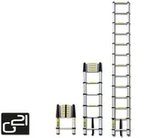 Drabiny - G21 Drabina teleskopowa aluminiowa GA-TZ9-2,6M, 6390382 - miniaturka - grafika 1