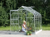 Szklarnie ogrodowe - Vitavia Szklarnia ogrodowa ORION 5000, srebrna - miniaturka - grafika 1