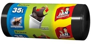 Jan Niezbędny WORKI NA ŚMIECI EASY-PACK CZARNE 35L 30SZT. - Worki na śmieci - miniaturka - grafika 3