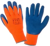 Odzież robocza - LAHTI PRO RĘKAWICE OCHRONNE POWLEKANE LATEKSEM OCIEPLANE 10 - miniaturka - grafika 1