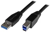 Kable USB - StarTech Startech USB3SAB10 M kabel USB 3.0 A na USB-B - miniaturka - grafika 1
