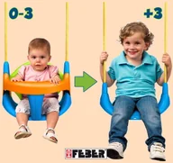 Place zabaw - Feber Huśtawka EVOLUTION SWING 6962 - miniaturka - grafika 1