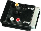 Rozgałęźniki - Złącze Euro S-19 3xGN.RCA+SVHS+prz. - miniaturka - grafika 1