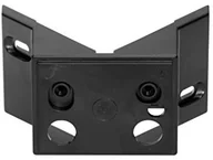 Akcesoria do oświetlenia - Steinel EWH 02 630560 uchwyt narożny do H 150, HS 150, HS-FE 150, szybki montaż za pomocą śrub na zewnętrznych rogach, czarny - miniaturka - grafika 1