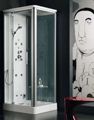 Kabiny prysznicowe - Axiss Glass Idromassaggio Kama 120 K12DTM - miniaturka - grafika 1