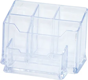 Donau Przybornik na biurko Classic VII przeźroczysty - Przybory szkolne - miniaturka - grafika 2