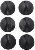 Maskownice do kabli - BlueLounge CableDrop uchwyty na kabel 6 szt. czarne (CD-BL-EU) - miniaturka - grafika 1
