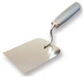 Narzędzia murarskie - Compensal Kielnia sztukaterska nierdzewna 10x13cm - miniaturka - grafika 1