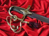 Repliki - broń - Płatnerze hiszpańscy HISTORYCZNA SZABLA HUSARSKA GŁADKA - miniaturka - grafika 1