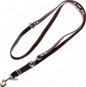 Smycze dla psów - Heim Smycz dla psa, nitowana, potrójnie regulowana - Dł. x szer.: 240 x 2 cm - miniaturka - grafika 1