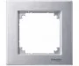 Klawisze i ramki - Schneider MERTEN RAMKA JEDNOKROTNA M-PLAN ALUMINIUM SYSTEM M MERTEN MTN486160 - miniaturka - grafika 1