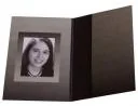 Albumy fotograficzne - Daiber 1x100 Folders Passport Photograph,black/silver 36x50 mm - 1721 - miniaturka - grafika 1