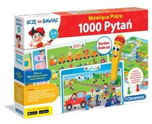 Clementoni MÓWIĄCE PIÓRO 1000 CLE60907 - Gry planszowe - miniaturka - grafika 3