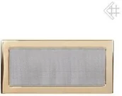 Akcesoria kominkowe - Kratki.pl Kratka kominkowa wentylacyjna powlekana pozłacana 17x37 6674-898A9_201 - miniaturka - grafika 1