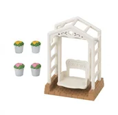 Figurki dla dzieci - Sylvanian Families Sylvanian Families Huśtawka ogrodowa 2244 - miniaturka - grafika 1