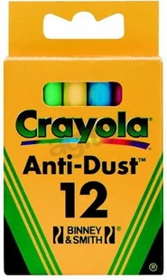 Crayola Kreda niepyląca kolorowa 12 szt. CR-0281 - Przybory szkolne - miniaturka - grafika 2