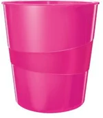 Kosze na śmieci - Leitz ESSELTE Kosz na śmieci 15L WOW różowy ES599-8 - miniaturka - grafika 1