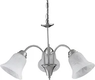 Lampy sufitowe - Rabalux Żyrandol klasyczny OPRAWA wisząca FRANCESCA 7363 IP20 satyna Biały - miniaturka - grafika 1