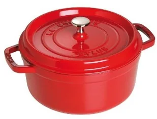 Staub Cocotte 24 cm Wiśniowy 40509-835-0 - Garnki - miniaturka - grafika 2